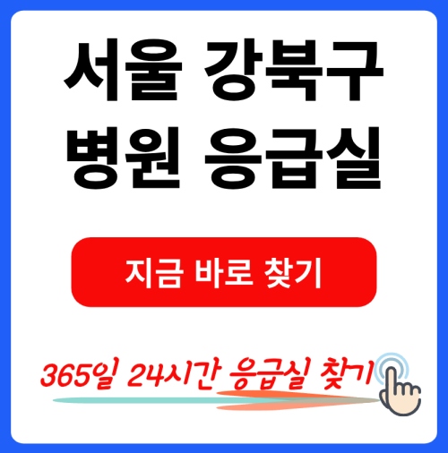 서울 강북구 24시간 진료