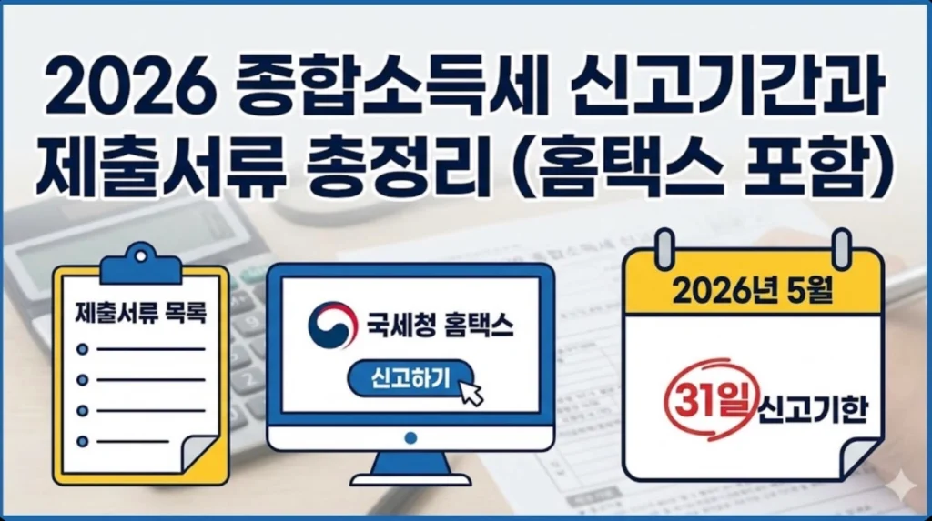 2026 종합소득세 신고기간