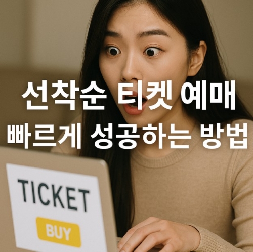 선착순 티켓 예매