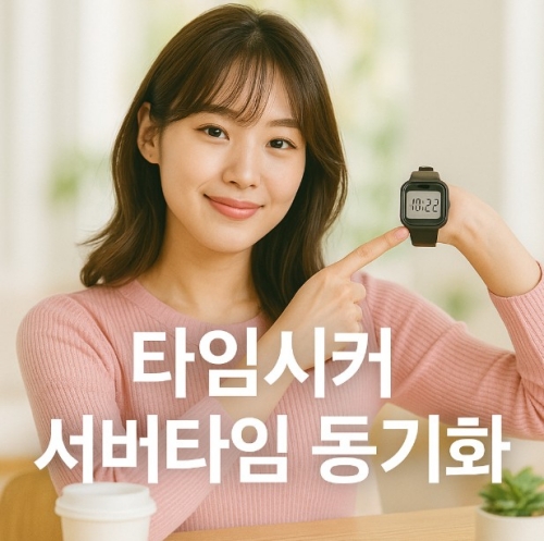 타임시커 서버타임 동기화