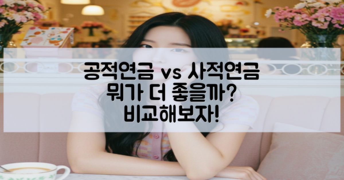 공적연금과 사적연금 비교