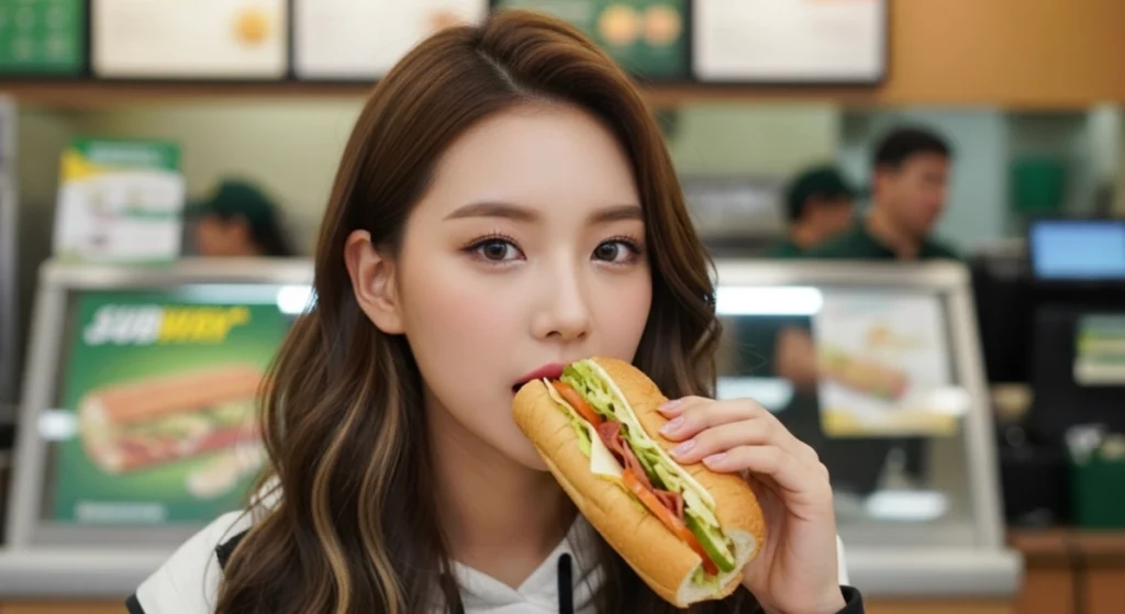 서브웨이 가이드북 주문