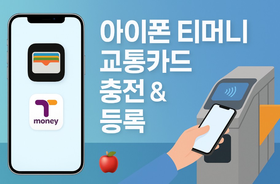 아이폰 티머니 교통카드