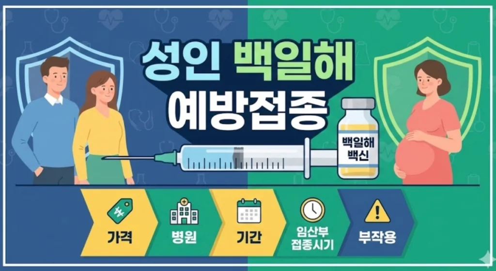 성인 백일해 예방접종