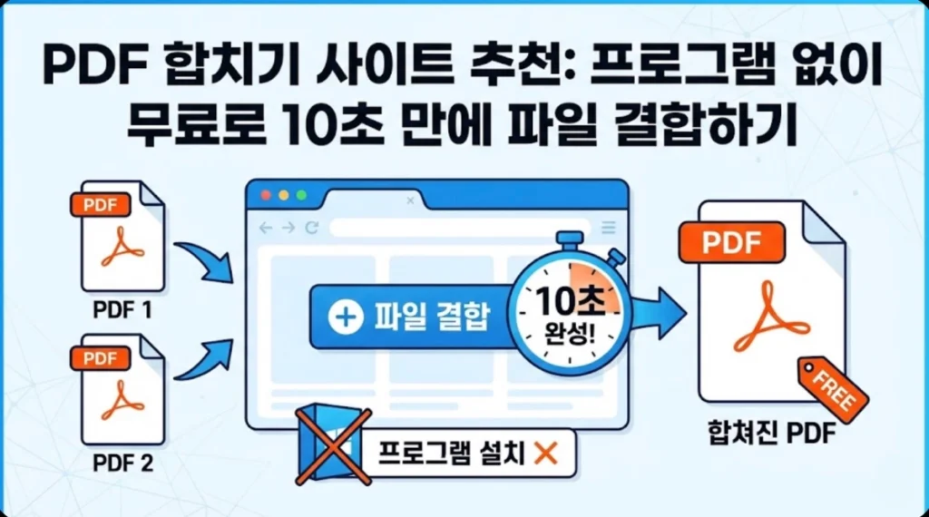 PDF 합치기 사이트 추천