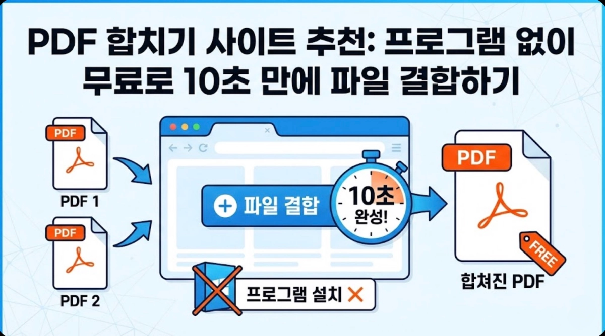 PDF 합치기 사이트 추천