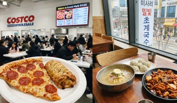 코스트코 푸드코트 피자와 하남 미사 맛집 음식