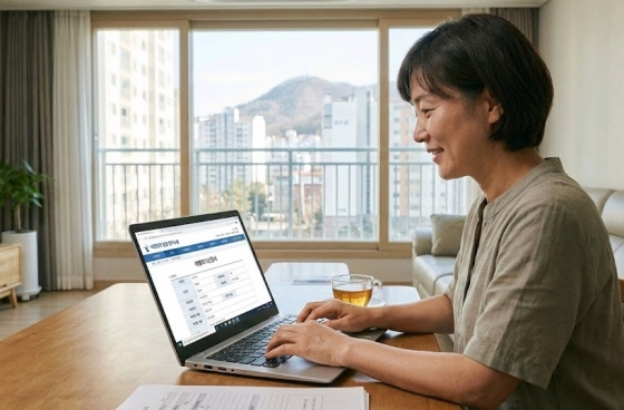 대한민국 법원 전자소송 사이트 개명허가신청서 작성 화면 캡처